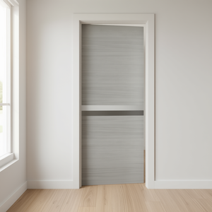 CRAZY ELF Plaque de porte intégrée 28x84 pouces 2mm en mélamine résistante à la déformation, porte intérieure au design minimaliste - Product Image 2