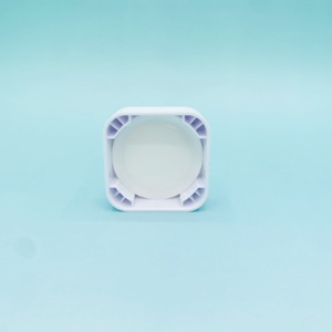 Bocaux carrés en verre transparent épais de 5 ml avec couvercles en plastique anti-enfants pour herbes, poudres florales, épices et concentrés - Product Image 4