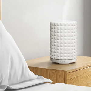 SCENTCARES LED brume fraîche électrique maison huile essentielle diffuseur d'arôme céramique pierre humidificateur à ultrasons - Product Image 4