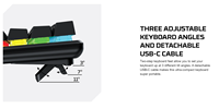Alloy Origins 60 RGB Compact Ultra 60, bentuk faktor HyperX Mechanical Gaming Keyboard