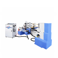 Torno CNC Multifuncional para Madera Jinan Mosencnc, 380V/220V, Potencia 5.5-7.5kW, Diámetro Máximo de Giro 300mm, Capacidad de Pieza 1500mm