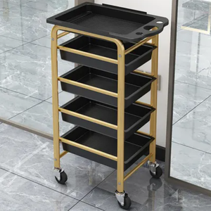 Chariot de beauté, chariot de coiffure, chariot pour outils de coiffure, chariot pour permanente et coloration en salon de coiffure/barbier - Product Image 3