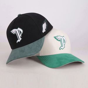 หมวกแก๊ปปักโลโก้สั่งทำคุณภาพสูง 5 ชิ้น แบบ Dad Hat ผ้าโพลีเอสเตอร์ 100% สีดำ หนังกลับ สไตล์สปอร์ต สำหรับกิจกรรมกลางแจ้ง บุซาติน - Product Image 3