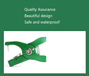 MUSYDER Costom Durable Spring Lock Anti-Rust Ear Tagger para ganado/ovejas/cerdos Anti-epidemia - Product Image 5