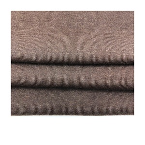 Đặt Hàng Nhỏ 1*1 Sườn Giả Cashmere Vải Căng Đồng Bằng 49% R 29% T 19% N 3% SP Tay Mềm Mại Cảm Thấy Spandex Vải Cho Áo Len - Product Image 2