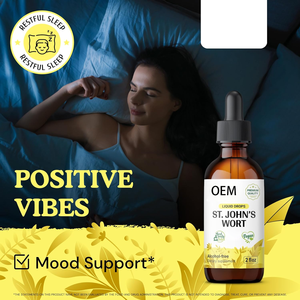 Productos más vendidos OEM 2023 Suplemento para la salud a base de hierbas Hierba de San Juan Gotas Extracto de Hierba de San Juan Tintura para apoyar el estado de ánimo - Product Image 3