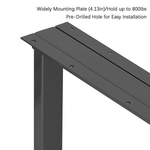 Bàn Chân Thép Bàn Hiện Đại Ăn Uống Đồ Nội Thất Văn Phòng Kim Loại Gang Nhiệm Vụ Nặng Nề Công Nghiệp Nhà Hàng Băng Ghế Dự Bị Bàn Khung Cà Phê - Product Image 4