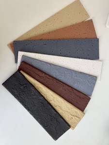 Briques de <span class=keywords><strong>parement</strong></span> en argile flexible MCM fines, pierre <span class=keywords><strong>rouge</strong></span>, extérieur, carreaux de céramique souples - Product Image 4