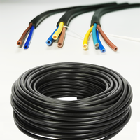 NYM BVV H05VV-U 1.5mm 2mm 4mm 6mm inti untai tunggal kawat kabel tembaga Pvc kawat listrik untuk rumah