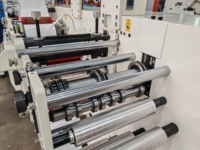 Machine d'impression flexographique de type satellite JR27-7C, 150 m/min, largeur d'impression 265 mm, certifiée CE, équipement d'impression flexo pour étiquettes en rouleau