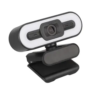 360度触摸调节与扬声器笔记本高清视频通话网络摄像头会议直播