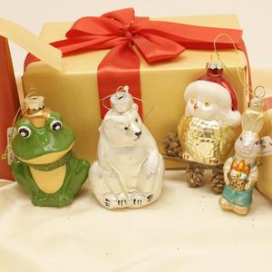 Produits en verre personnalisés de haute qualité, artisanat, décorations pour arbre de Noël - Product Image 2
