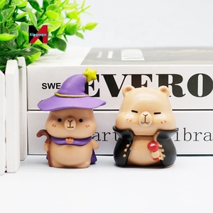 คาปาวาเด็กซนแสนตลกหุ่นโมเดลรถตั้งโต๊ะของเล่นของขวัญของสะสมน่ารักรูปปั้นสัตว์ - Product Image 2