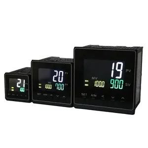 Controlador de temperatura PID con rampa y remojo de pantalla LCD de 50 segmentos máximo programable