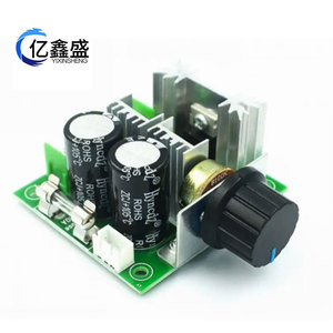 YIXINSHENG PWM <b>Motor</b> Speed <b>Controller</b> 12V-48V DC 10A Adjustable Voltage Regulator Module For DC <b>Motor</b> Pump - Product Image 1