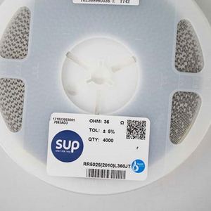 Whole -Sale RR5025 2010L360JT 2010 5025 Resistors Chip Resistors SMD Resistors 36ohm 5% 3/4W Thick Film Resistor - Product Image 1