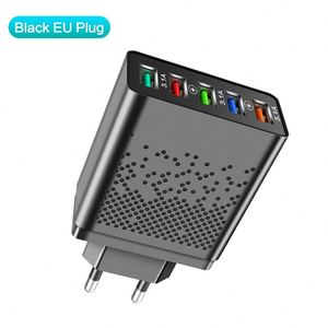 QC3.0 5USB Mobile Phone Charger Multi-Port Charger 5-Port Fast Charger Head 5U Adapter for iPhone Android - Product Image 5