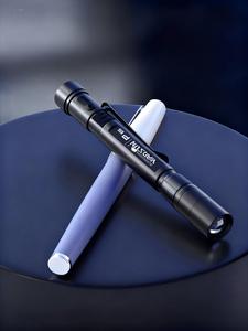 Chiến thuật Zoomable không thấm nước hợp kim nhôm Bút đèn pin USB có thể sạc lại LED cao-lumen ánh sáng Túi clip cho cắm trại EDC sử dụng - Product Image 5