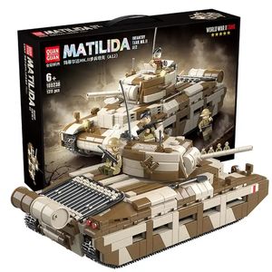 Venta al por mayor ejército militar tanques <span class=keywords><strong>de</strong></span> <span class=keywords><strong>batalla</strong></span> juguete modelo bloque <span class=keywords><strong>de</strong></span> construcción DIY ladrillo educativo construcción tanques juguete - Product Image 1