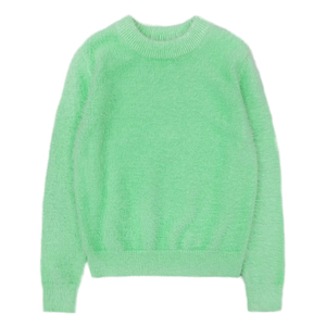 <span class=keywords><strong>Pull</strong></span> décontracté en <span class=keywords><strong>mohair</strong></span> à col ras du cou pour femmes, <span class=keywords><strong>pull</strong></span> d'automne en tricot à motif uni, <span class=keywords><strong>pull</strong></span> pour femme, tricots manufacturés - Product Image 5