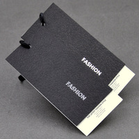 Étiquette d'estampage à chaud pour vêtements, étiquette de marque personnalisée, impression de cartes spéciales, vêtements simples