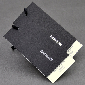 Thẻ Treo Thẻ Màu Đen Quần Áo Theo Yêu Cầu Nhãn Hiệu Đặc Biệt Quần Áo In Thẻ Nhãn Dán Dập Nóng Treo Đơn Giản - Product Image 6