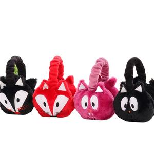 Оптовая продажа, милые Мультяшные наушники, плюшевые игрушки, хлопок, плюшевые подарки - Product Image 1