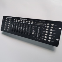 Console de contrôle d'éclairage DMX512 192 canaux pour éclairage de scène, DJ, club, événement