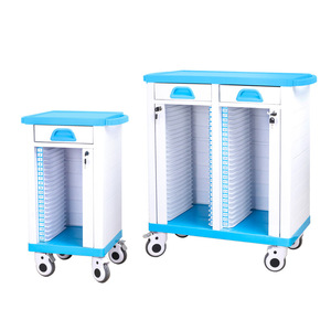 Carrito de Archivo Médico Mu Zixing de ABS con Ruedas, 20 Niveles, Almacenamiento Extraíble, Carrito de Hospital - Product Image 2