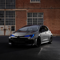 Faros Delanteros para Toyota US Corolla 2020-2024, Conjunto de Faros LED, Lámpara Delantera con Lente de Proyector en Forma de Lágrima, Luz Baja