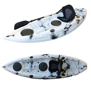 El Mejor Kayak Individual de Pesca de 8.7 pies, Canoa de Pesca de Plástico HDPE Rotomoldeado, Kayak de 1 Plaza con Remo para Alquiler, Venta al por Mayor de Fábrica para Turistas - Product Image 6