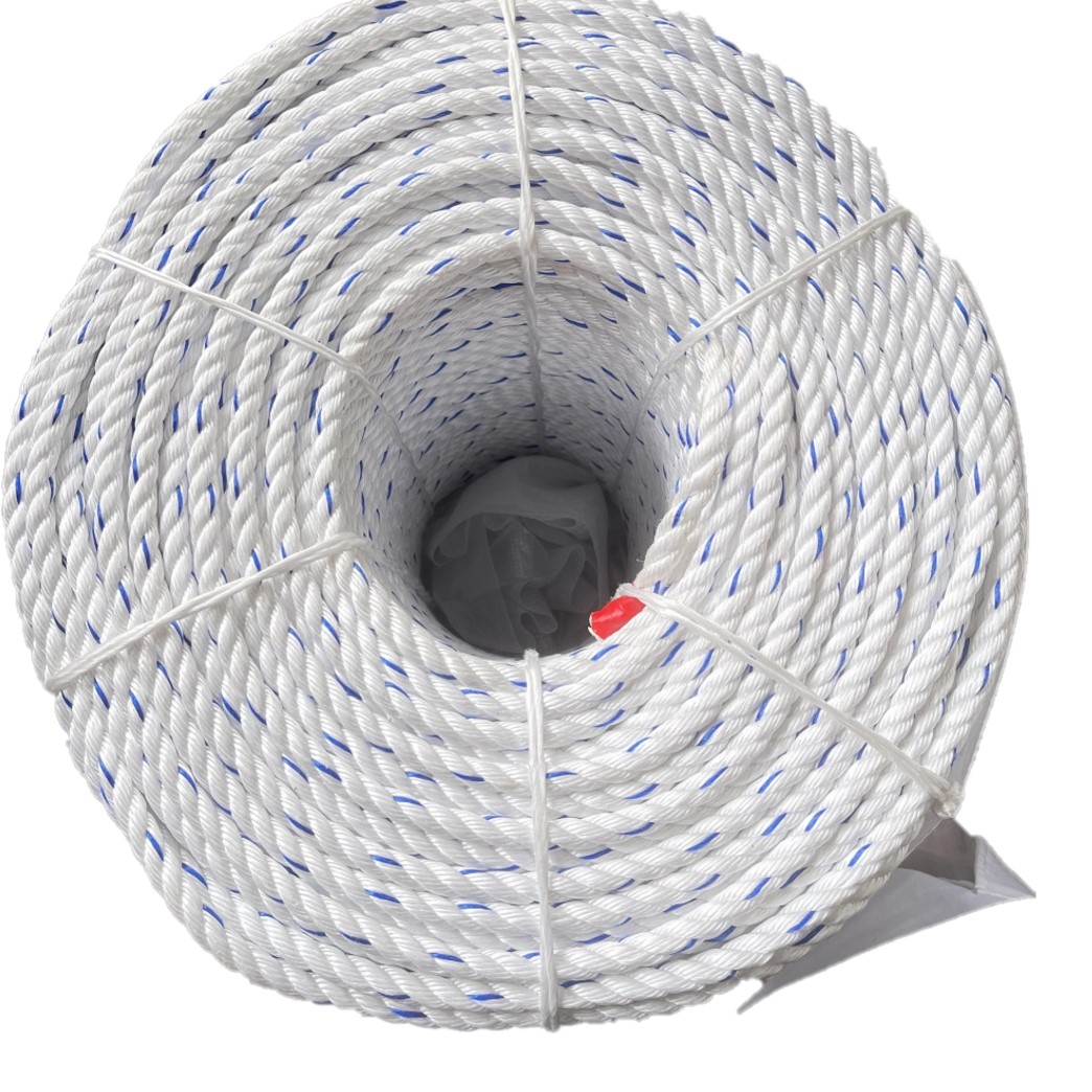 Best Price High Quality Durable 3/4/12 Strands Twisted Cord High Strength Fishing Rope Made of Polypropylene Polysteel