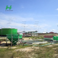 Ligne de production complète d'huile de palmiste 30-40 TPH, usine d'extraction automatique d'huile de palmiste pour moulin à huile comestible