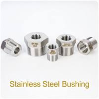 Bushing Hexagon Tekanan Tinggi Baja Tahan Karat dengan Ulir PT Berbagai Ukuran untuk Mesin dan Peralatan OEM /MeiMing CHB
