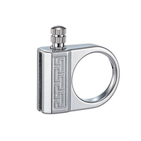 Anneau innovant portable briquet au kérosène métallique dix mille fois assortis
