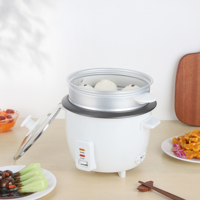 Cuisinière à riz électrique multifonction intelligente la plus vendue, 2-6 L, avec cuve antiadhésive, minuterie numérique, en plastique, pour un usage domestique portable