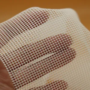 Niedrigerer Preis Materialien Großhandel Nylon 100% Polyester 3D Single Layer Net Stoff Tüll Mesh Stoff