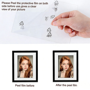 Ensemble de 5 cadres noirs modernes 11x14 <span class=keywords><strong>pour</strong></span> tableaux, avec <span class=keywords><strong>passe</strong></span>-<span class=keywords><strong>partout</strong></span> blanc en PVC, impression UV, design léger et réglable, <span class=keywords><strong>pour</strong></span> décoration murale ou de table à la maison - Product Image 5