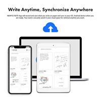 Newyes Carnet Numérique Kit d'Écriture Intelligent Stylo Intelligent et Cahier avec Application à Reconnaissance d'Écriture