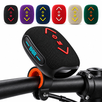 Haut-parleur de vélo personnalisé avec logo, 7W, portable, sans fil, OEM ODM, avec support pour vélo, TWS, 1200mAh, pour cadeau promotionnel
