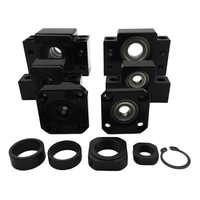 Support de vis à billes FK10 FF10 |   Supports d'extrémité de qualité professionnelle avec roulements en acier chromé pour usinage CNC SFU1204