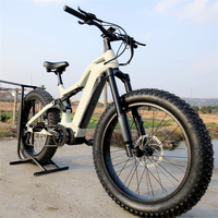2024 nouvelle Version cadre en carbone vélo 1000W Bafang moteur 26 pouces gros pneu électrique montagne Dirt Bike