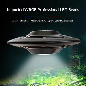 مصباح حوض السمك LED بتصميم UFO كامل الطيف، مصباح للنباتات المائية قابل للتعتيم مع تحكم عبر الهاتف المحمول، 90 واط، هيكل من سبائك الألومنيوم - Product Image 4