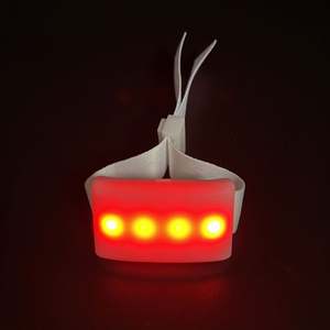 Artículos para Fiestas y Festivales, Novedad, 4 LED, Pulseras LED Ajustables con Control Remoto DMX, Económicas, Intermitentes - Product Image 2