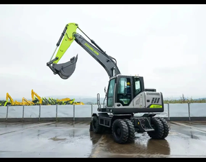 Zoomlion 15Ton peso ZE150WG 4x4 escavatore ruota 104kw potenza con il miglior prezzo e ad alta efficienza - Product Image 3