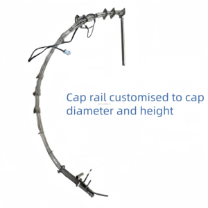 Hot bán Chất lượng cao Tự động Glass Whisky rượu Syrup chai ropp nhôm Bìa Vít Máy đóng nắp - Product Image 5