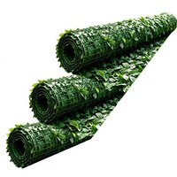 Panneau de clôture artificielle en feuilles de lierre, écran de protection pour jardin, cour, balcon, terrasse, décoration extérieure