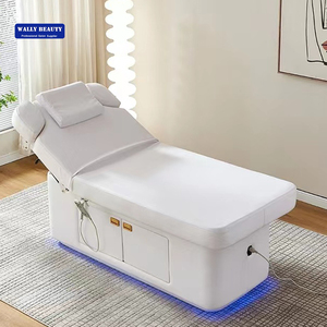 <span class=keywords><strong>Table</strong></span> <span class=keywords><strong>de</strong></span> <span class=keywords><strong>massage</strong></span> plate électrique réglable et stationnaire pour <span class=keywords><strong>esthéticienne</strong></span> professionnelle la plus confortable <span class=keywords><strong>de</strong></span> Wally Beauty - Product Image 2