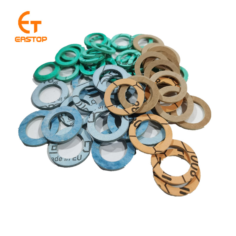 Asbestos free paper gasket flat gasket High Temperature Resistant Pressure resistance Sealing gasket