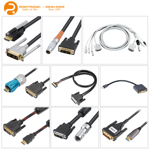 Oem/ODM tùy chỉnh tốc độ cao 4K 30Hz 1m/2M/5M liên kết kép 24 + 1 Pin Cáp DVI-D cho chơi game/PC/máy tính xách tay/y tế/Công nghiệp sử dụng - Product Image 1